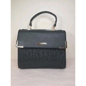 Dune London Satchel Hand Bag Black/ yellow